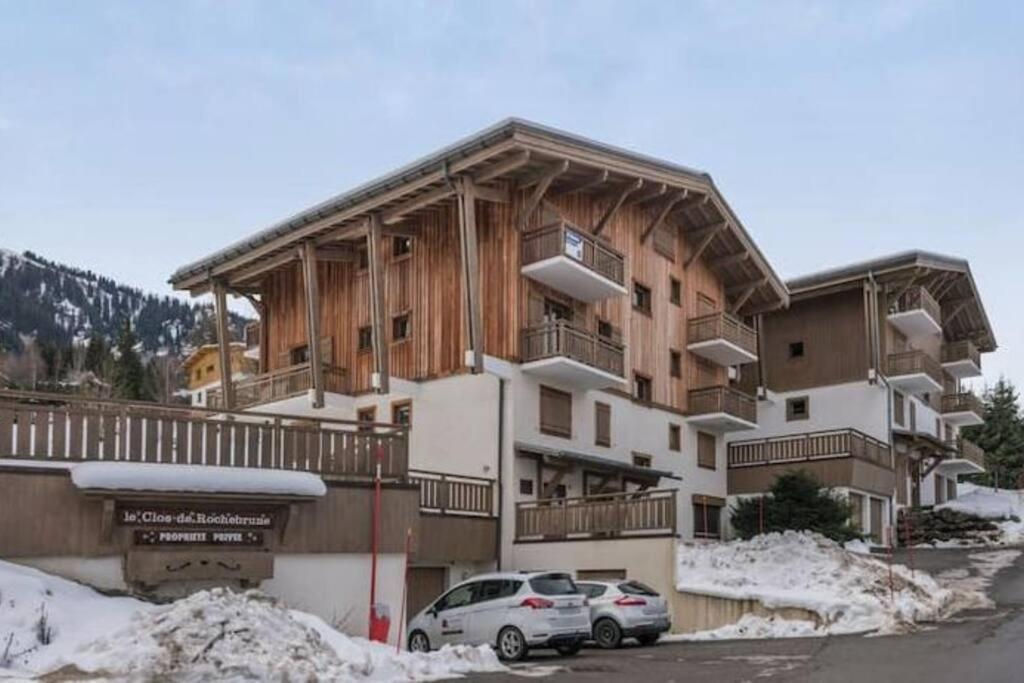 Charmant T2 Megeve, 10 Min A Pied Du Centre エクステリア 写真